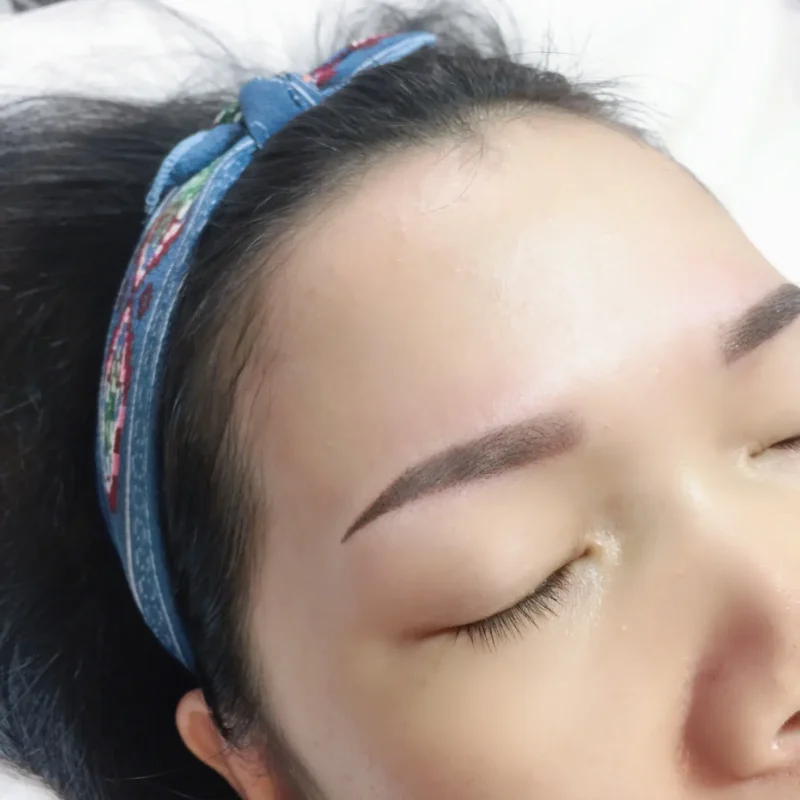 精緻霧眉作品
